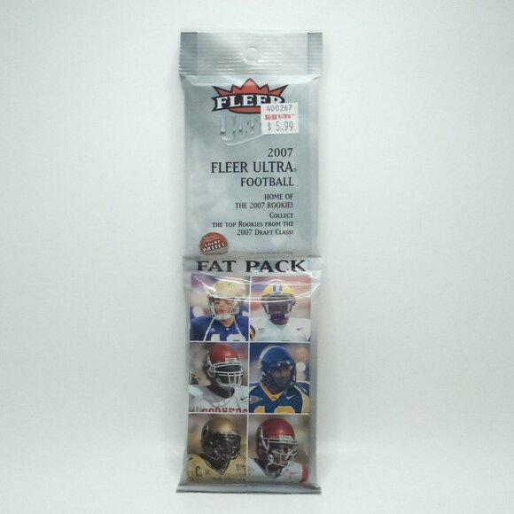 2007 Fleer Ultra Football Fat Pack Fresh Faces Rookies 32 Cards - Picture 1 of 2